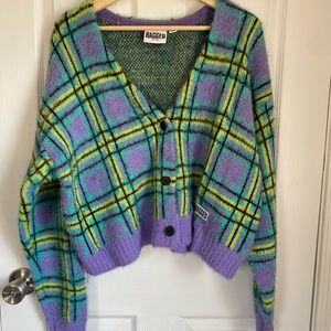 Ragged Cropped Cardigan